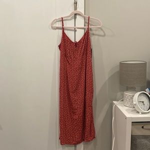 Abercrombie and Fitch midi polka dot dress